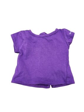 American Girl 18 Inch Doll Clothes - Purple Short Sleeve Tee